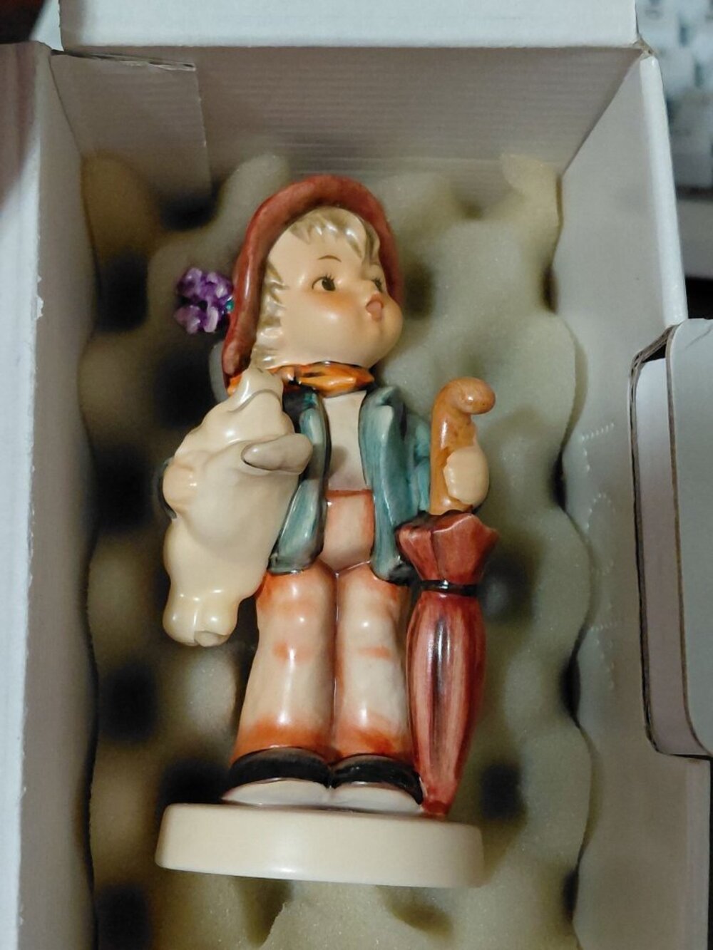 M.I. Hummel "Lucky Boy" #685 Figurine Limited Edition Hum 335/0 Vintage - Picture 4 of 6
